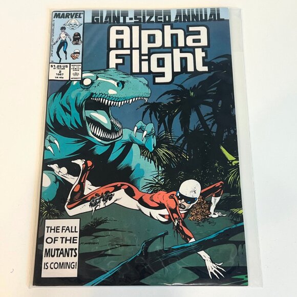 Alpha Flight #1 #2 Giant Annual Edition Plus 71 72 73 Marvel Comics 1986 87 89 - Picture 5 of 6